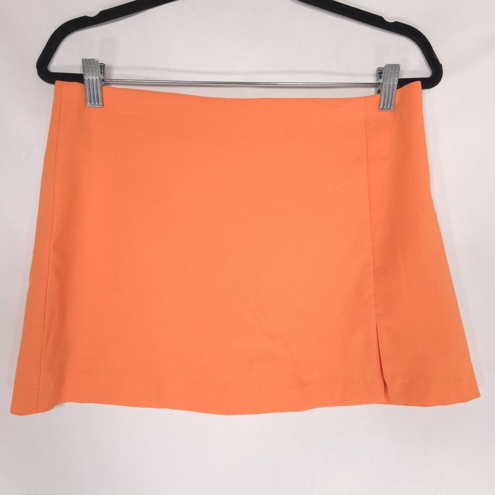 STEVE MADDEN Womens New Mini Skort 8 Amber Orange Lined Casual BN109791